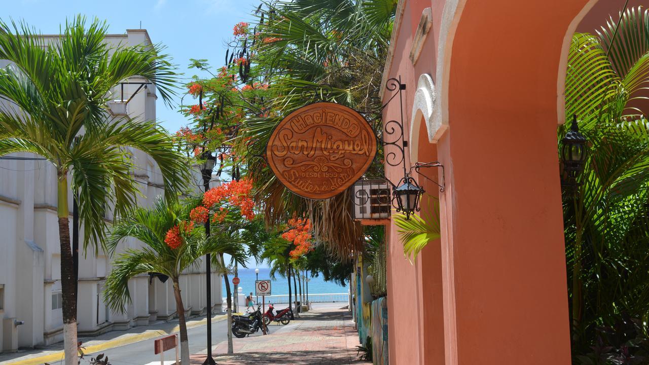 Hacienda San Miguel Hotel & Suites Косумел Екстериор снимка